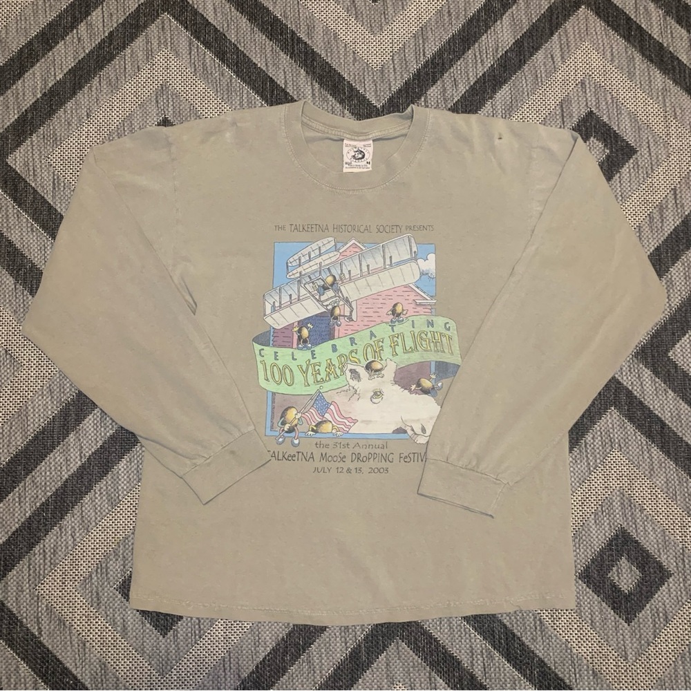2003 Anvil Talkeetna Moose Dropping Festival Long Sleeve